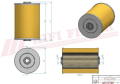 Filtr paliwa SN40433 Hifi Filter