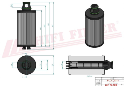 Filtr paliwa SN40388 HIFI FILTER do KRONE: BIG X 480, BIG X 480 ST3, BIG X 530, BIG X 630