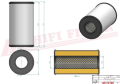 Filtr paliwa SN40040 Hifi Filter