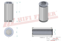 Filtr paliwa SN35060 HIFI FILTER do SANY: SY 16, SY 18 C, SY 18 U, SY 26 U, XCMG: XE 27 E, XE 27 U