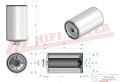 Filtr paliwa SN35024 HIFI FILTER do BAUDOUIN: 12 M 33, 12M55-G2750/5, 16 M 55, KJ Power: KJB 2750, SANY: STR 100 C-8 C, STR 130 C-8 C