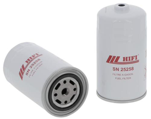 Filtr paliwa SN25258 HIFI FILTER do AMMANN: AFT 600, AFT 700, DOOSAN: D 25 S-9, DM 03 PG, DM 03 VG, HD Hyundai Infracore: DM 03 PG, DM 03 VG