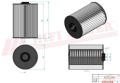 Filtr paliwa SN25224 HIFI FILTER do KOBELCO: SK210H-10 Hybrid, SK210LC/NLC-10, SK260LC-10, SK300LC/NLC-10, SK350LC-10, SK400DLC-11E