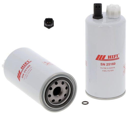 Filtr paliwa SN25160 HIFI FILTER do KOMATSU: FD100-8, FD115-8, FD135-8, FD150E-8, FD160E-8, FD40-10 US, FD80-10 US