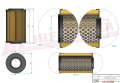 Filtr hydrauliczny SH93004 HIFI FILTER do ELLOTECH: ELLOBOAT