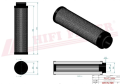 Filtr hydrauliczny SH87827V Hifi Filter