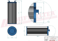Filtr hydrauliczny SH87777V Hifi Filter