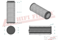 Filtr hydrauliczny SH87721V Hifi Filter