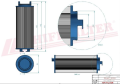 Filtr hydrauliczny SH87707V Hifi Filter