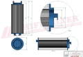 Filtr hydrauliczny SH87366V Hifi Filter