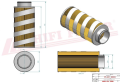 Filtr hydrauliczny SH87356 HIFI FILTER do SERCEL: NOMAD 65
