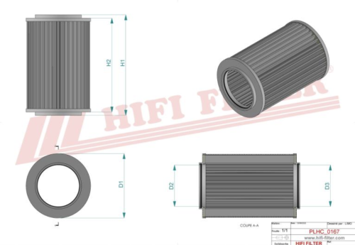 Filtr hydrauliczny SH87188 Hifi Filter