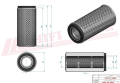 Filtr hydrauliczny SH85038 HIFI FILTER do SANY: SY 16, SY 16 C, SY 18, SY 26, SY 26 U, SY 35, SY 35 C, SY 35 U