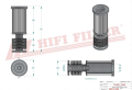 Filtr hydrauliczny SH85003 HIFI FILTER do SHANTUI: SD 16