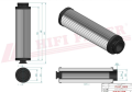 Filtr hydrauliczny SH87712V HIFI FILTER