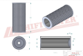 Filtr hydrauliczny SH55167 HIFI FILTER do TAMROCK COMMANDO DC130, HIAB FOCO 102 XS, GRIMME GT170