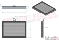Filtr kabinowy SC90298 HIFI FILTER do BOBCAT E26, E35, E50 DOOSAN E55W