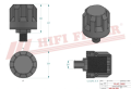 Filtr przewietrzania odpowietrznik FS202 HIFI FILTER do CASE Magnum340, QuadTrac525, 7230 NEW HOLLAND T9.670, T9.450, T9.560 MANITOU 170AETJL, 150AETJC, 150AETJ