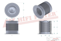 Separator powietrze olej OS2013 HIFI FILTER do KAESER CS75, CS90, CS120 ALUP SCR100, SCR120, SCG100