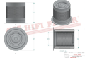 Separator powietrze olej OS5073 HIFI FILTER do SULLAIR AIRONE55, WA45, 115K ABAC VT60, VT75, SCR75