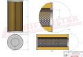 Filtr hydrauliczny SH84143 HIFI FILTER do układów hydraulicznych
