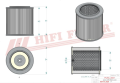 Filtr hydrauliczny SH60114 HIFI FILTER do DOOSAN DX300LC, DX350LC, DX420LC HITACHI EX400LC, EX700, FIAT HITACHI EX700