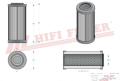 Filtr hydrauliczny SH93110 HIFI FILTER do układów hydraulicznych