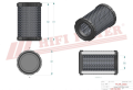 Filtr powietrza SA12798 Hifi Filter do ATLAS COPCO: LT 5005, LT 6005, LT 6500, LT 8005, BOMAG: BT 60/4, DYNAPAC: DR6X, DR7X, HONDA: GXR 120, JX 100 R