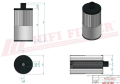Filtr paliwa kompletny z separatorem SN40761 Hifi Filter do LIUGONG: 922 E, 922 F, CLG 922 E, CLG 926 E, SUNWARD: SWE 215 E