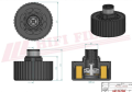 Filtr przewietrzania odpowietrznik FS652 Hifi Filter do KOMATSU: PW 118 MR-11, PW 140-7, PW 148-10, PW 160-10, KRAMER: KL 12.5, KL 14.5, KL 18.5