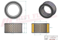 Filtr powietrza - bezpiecznik SA14028 Hifi Filter do FIAT: AD 12, BD 12, FL 10, FL 10 B, FL 14 B, FIAT ALLIS: BD 14