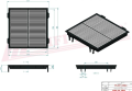 Filtr kabinowy SC80110 Hifi Filter do HYUNDAI: HW 180