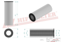 Filtr hydrauliczny SH70519 Hifi Filter do GIPO: RC 130 FDR, RC 131 C, HERZOG: FORCAR FC 200, INTER-DRAIN: 2050 GP, MANTSINEN: 120