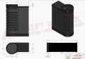 Filtr powietrza SA16776 Hifi Filter do CATERPILLAR: 120 M 2, 140 M 2, 160 M 3 AWD, 966 K, 966 M, 972 M, 973 K, PRINOTH: NEW BISON X/XP