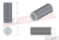 Filtr hydrauliczny SH67591 Hifi Filter