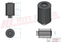 Filtr hydrauliczny SH60451 Hifi Filter do KUBOTA: BULLTRA 1.14, BULLTRA 1.15, BULTRA B1-14, BULTRA B1-15, BULTRA B1-16, BULTRA B1-17