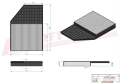 Filtr kabinowy SC50332 Hifi Filter do MERCEDES: ACTROS, ANTOS, AROCS