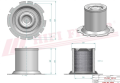 Separator powietrze/olej OE3024 HIFI Filter do ATLAS COPCO: GA 37 +, GA 45 +, S 7 D SIMBA, EPIROC: SIMBA S 7 D