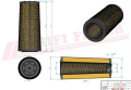 Filtr powietrza SA16571 Hifi Filter do DAF: XF 105.410, XF 105.460, XF 105.510, XF 105.560