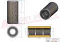 Filtr hydrauliczny SH60078 Hifi Filter do CASE: CX 210, CX 240, CX 330, JCB: JS 210 LC, JS 220 LC, NEW HOLLAND: E 215, E 265, VOLVO: EC 240 LC
