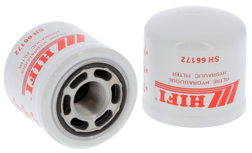 Filtr hydrauliczny SH66172 Hifi Filter do BOBCAT: S 450, T 190, AVANT TECNO: 635, JOHN DEERE: 2500 D, TORO: REELMASTER 5400 D