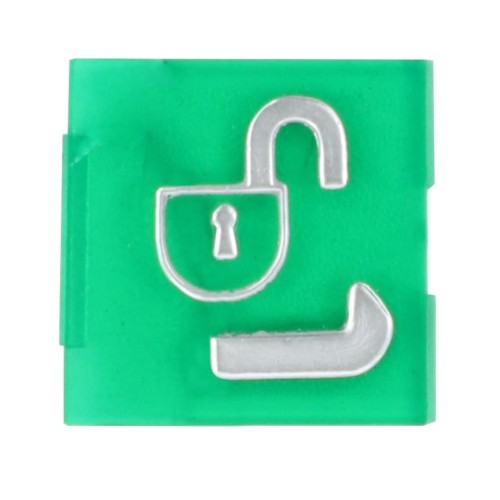 V35373010 Klosz z symbolem zielony 