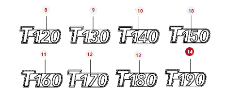 V35389200 Oznaczenie modelu 