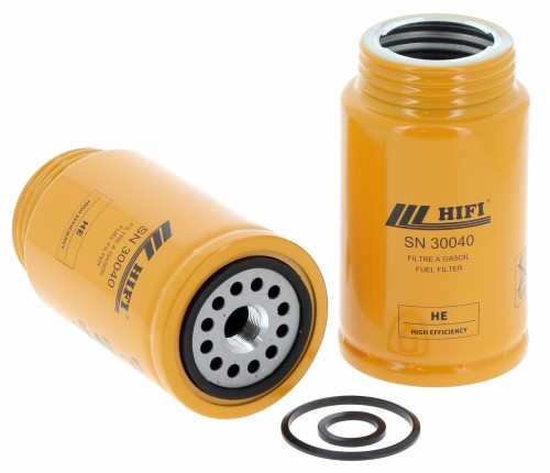 Filtr paliwa SN30040 HIFI FILTER do CATERPILLAR: D6K, M315D, TH407 MASSEY FERGUSON: 5445 DYNA 4, 5455, 5460 DYNA 4