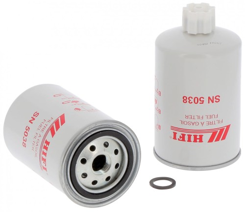 Filtr paliwa SN5038 HIFI FILTER do CASE: 1088, 1188, 5120 MAXXUM, 7140 MAGNUM NEW HOLLAND: TG 210, TG 230 JCB: 456, FASTRAC 3185