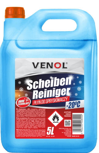 VENOL SCHEIBEN REINIGER - płyn do spryskiwaczy -20 °C 5L