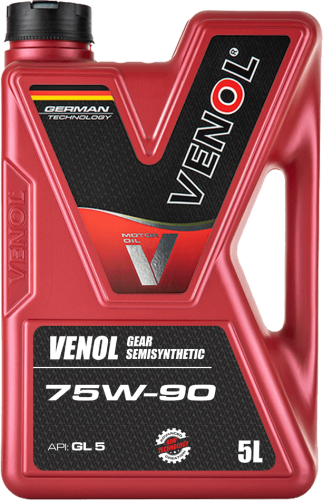 VENOL GEAR SEMISYNTHETIC GL 5 75W90 5L 