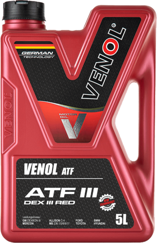 VENOL ATF III DEX III RED 5L 