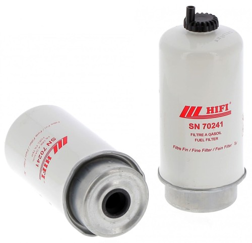 Filtr paliwa SN70241 HIFI FILTER do CASE: MXM 120, MXM 140, CVX 150 CLAAS: TALOS 230, TALOS 240 MASSEY FERGUSON: 5465, 6480, 7495