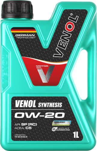 VENOL SYNTHESIS 0W20 SP (RC) C5 VW 508 509 1L